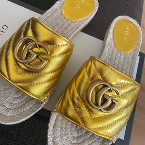 Gucci Sandals! Brand new!